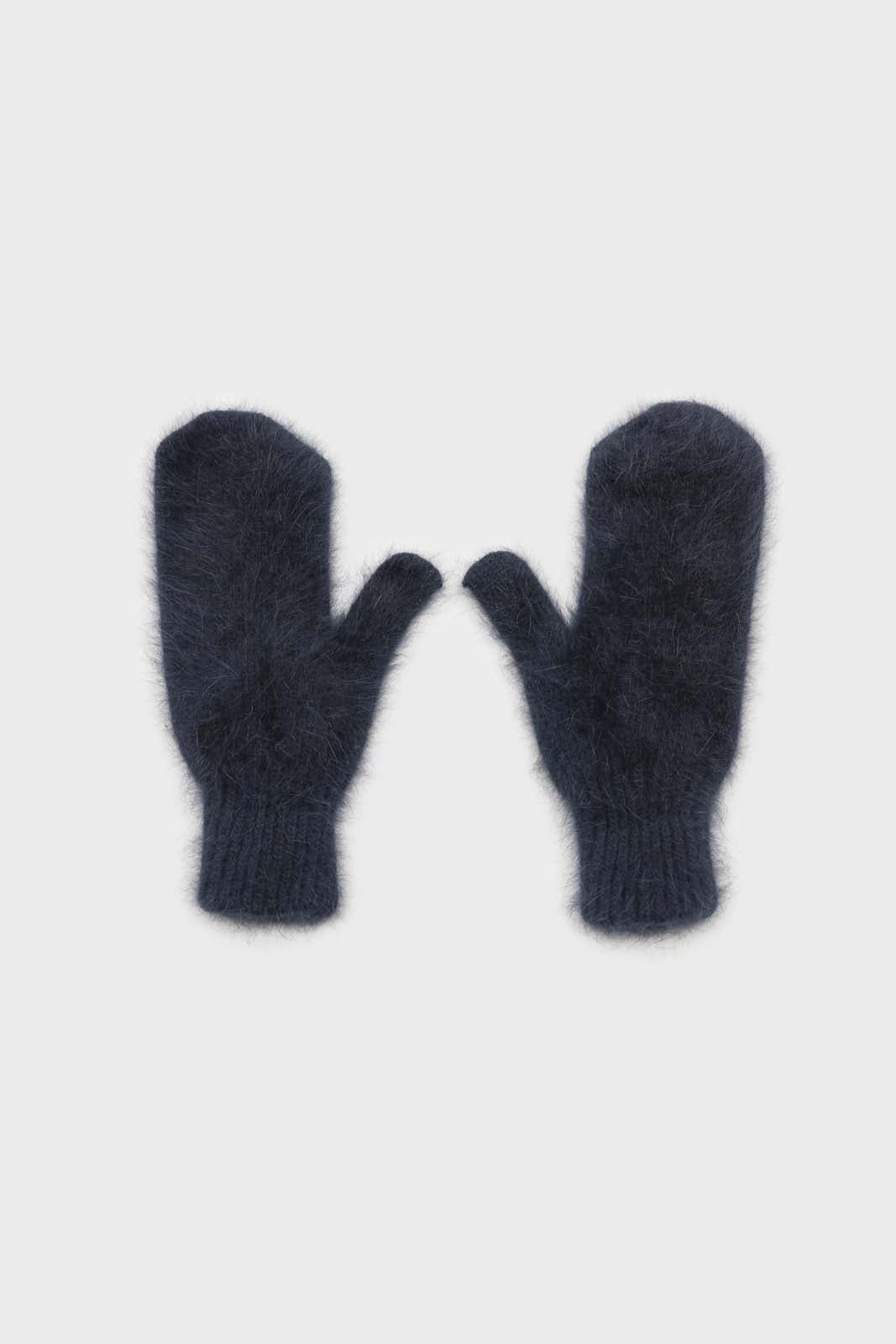 Deep blue mohair mittens_2