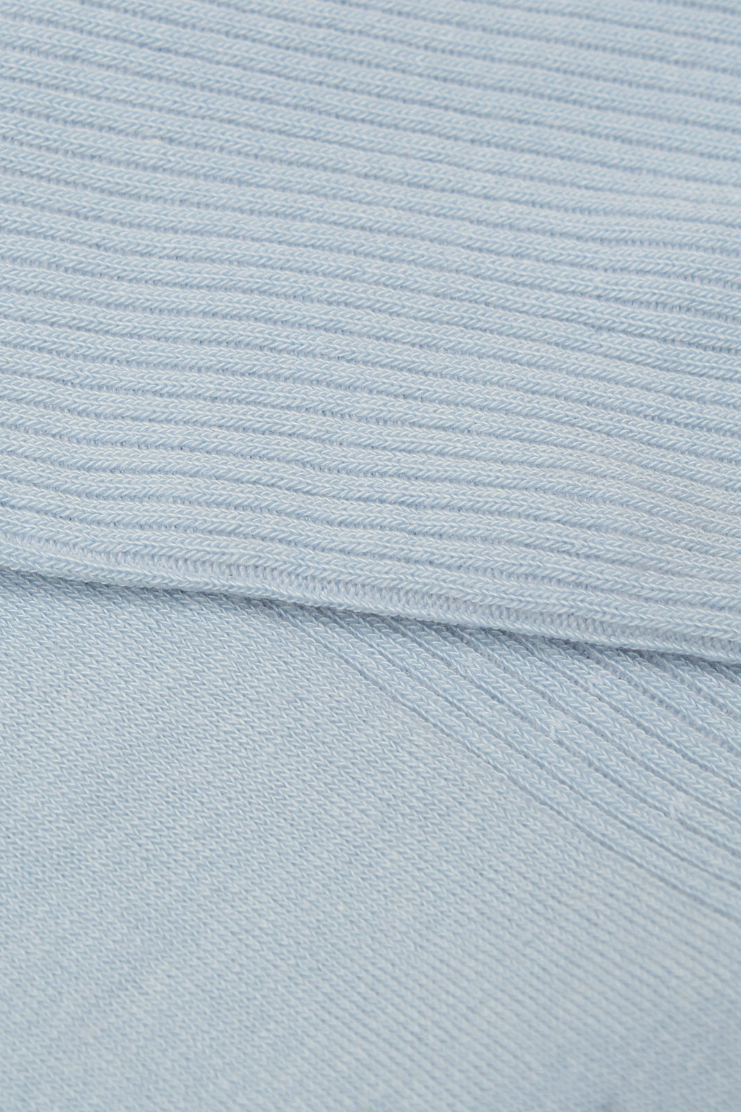 Bright blue classic ribbed socks_4