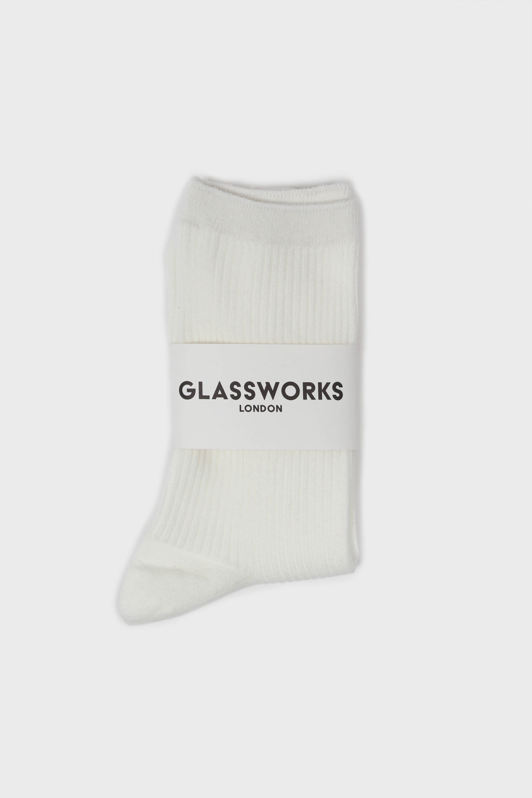 White classic ribbed socks_2