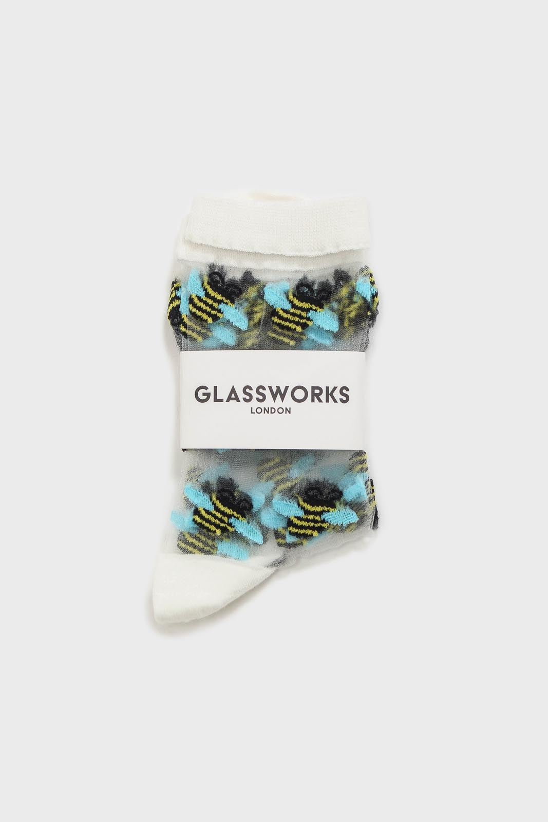Bumble bee sheer socks_4