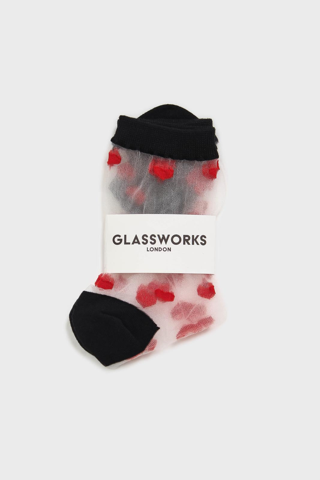 Black and red sheer heart socks_4
