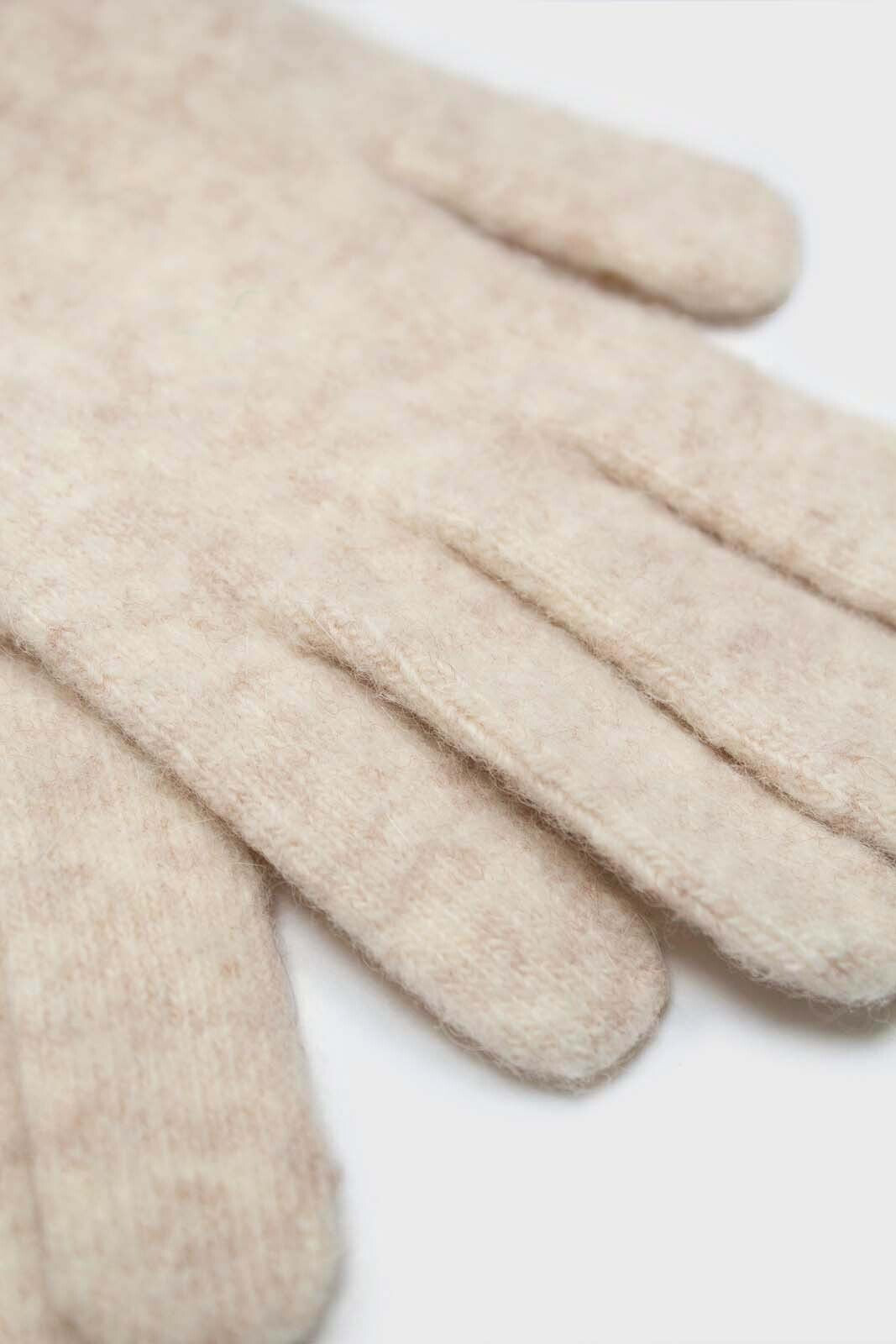 Heather beige mohair gloves_4