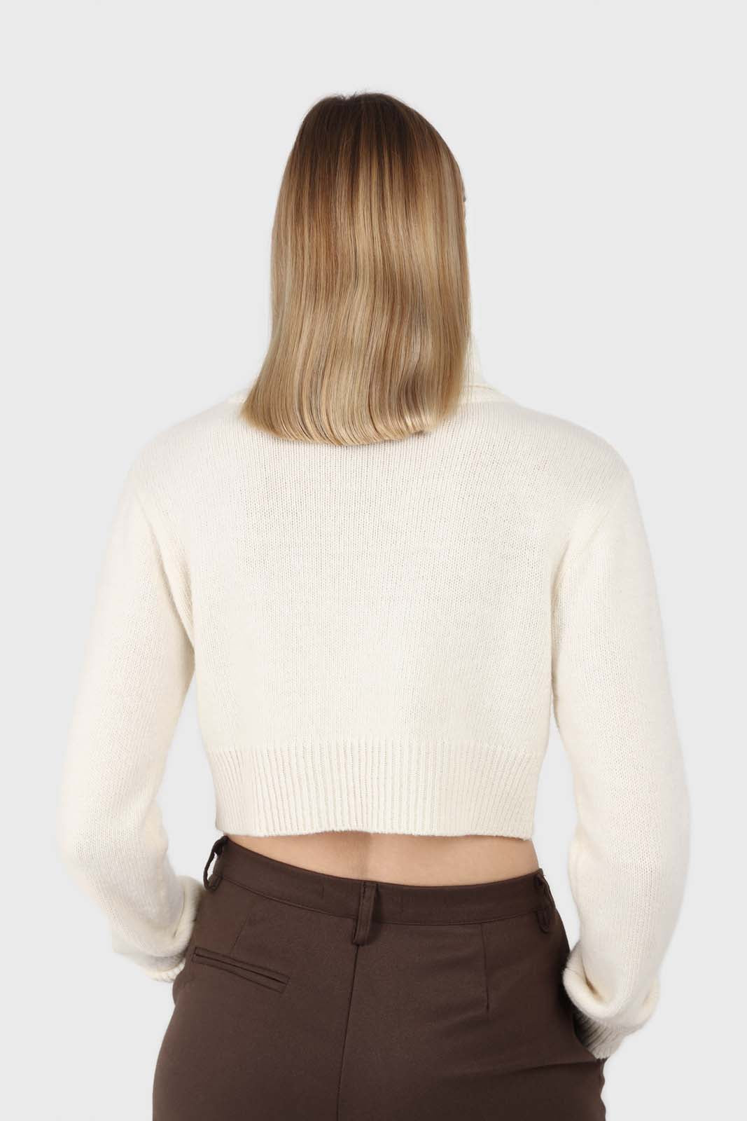 Ivory wool cropped turtleneck jumper_9