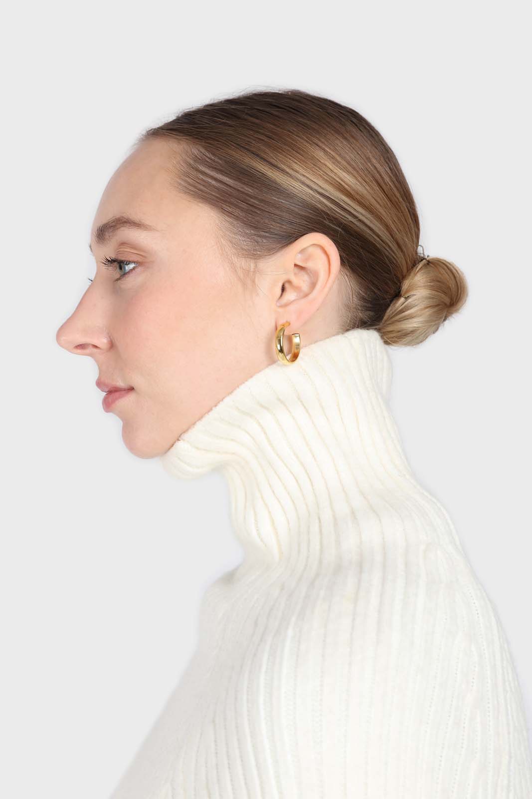 Ivory wool shaped rib turtleneck jumper_5