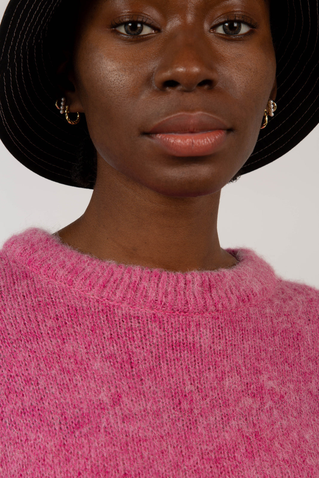 Bright pink alpaca blend jumper_6