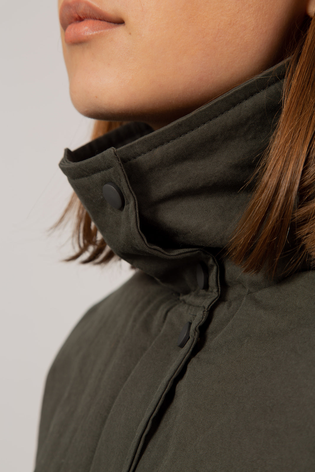 Charcoal teddy lined cinch back parka_7