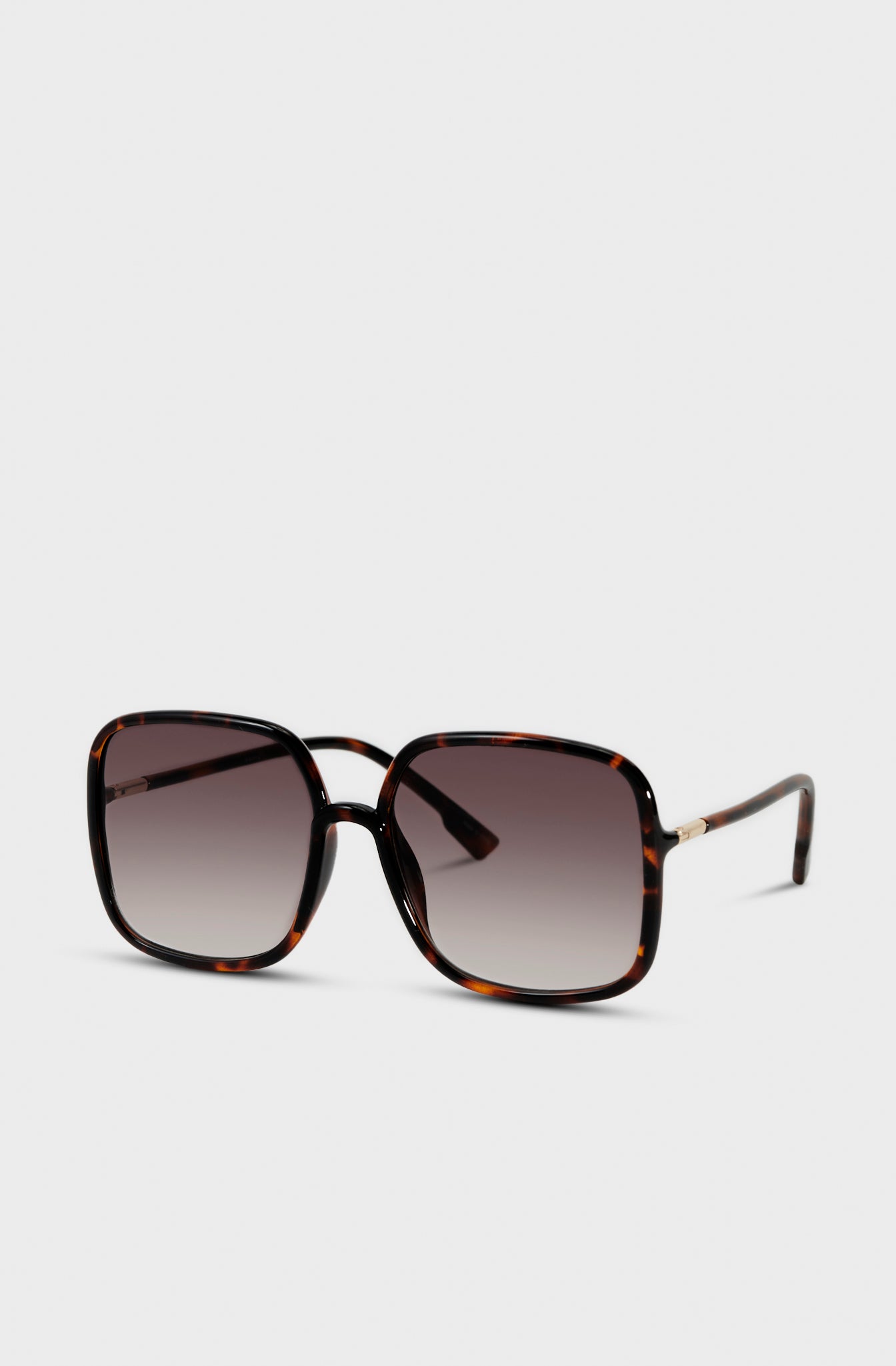 Tortoise shell square frame sunglasses_2