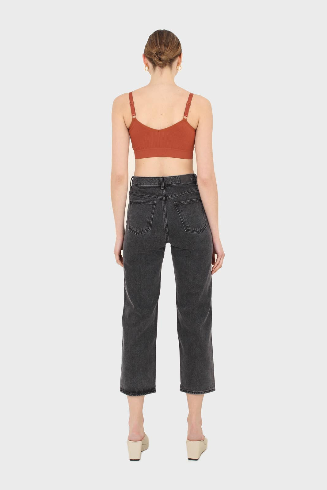 Washed black loose fit jeans - 5128_8