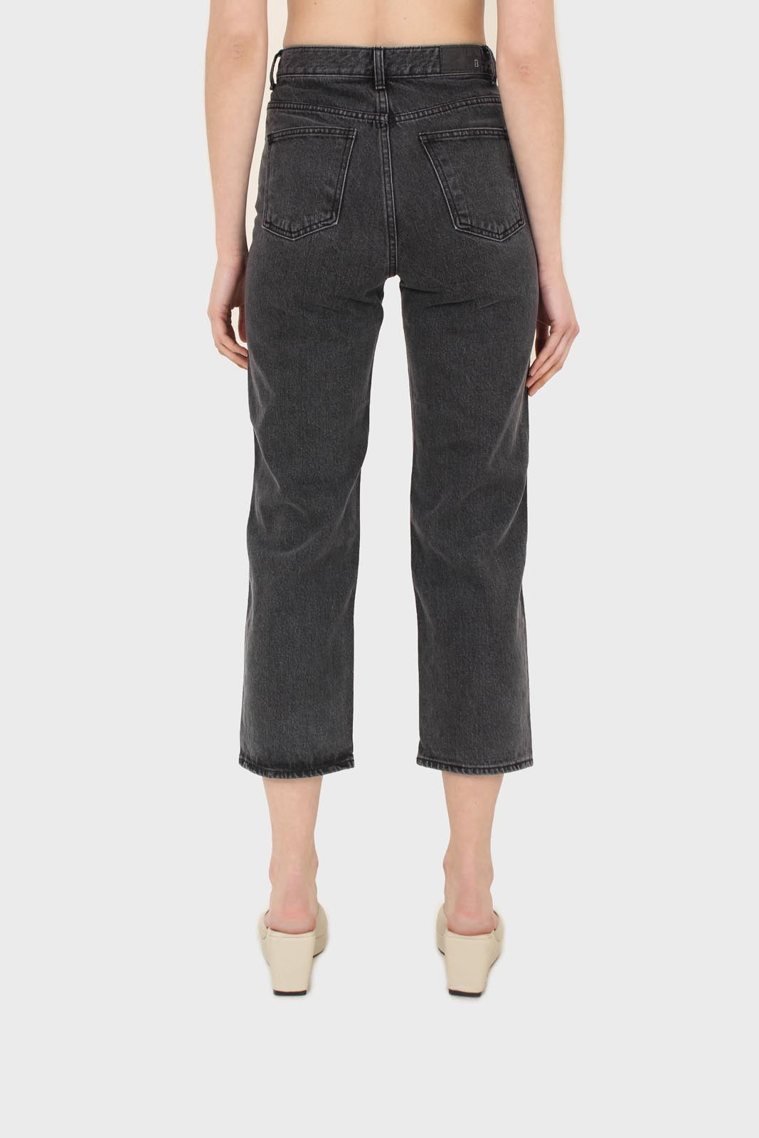 Washed black loose fit jeans - 5128_2