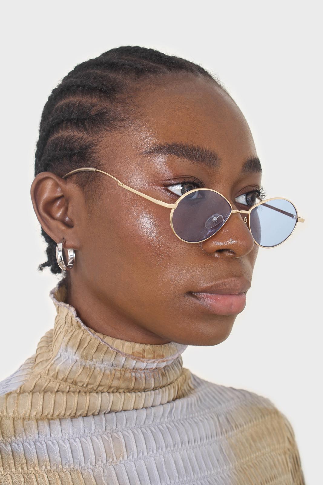 Blue and gold lined dragonfly sunglasses_5