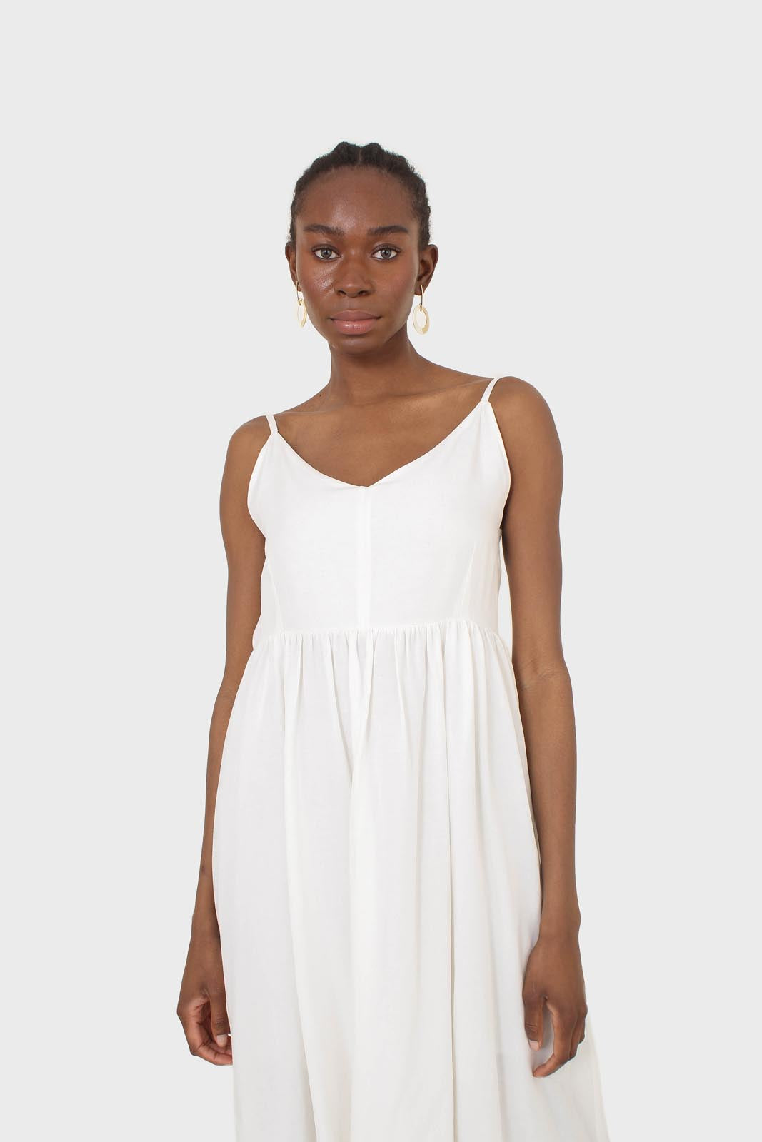 Ivory strappy open back maxi dress_4