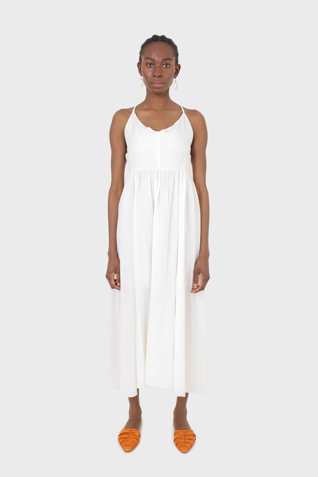 Ivory strappy open back maxi dress_6