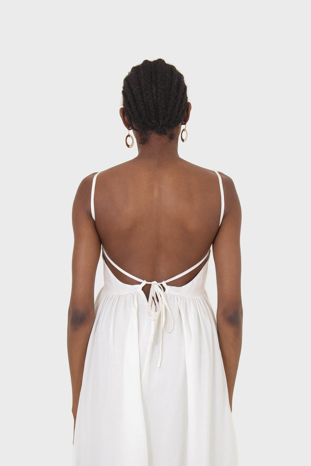 Ivory strappy open back maxi dress_8