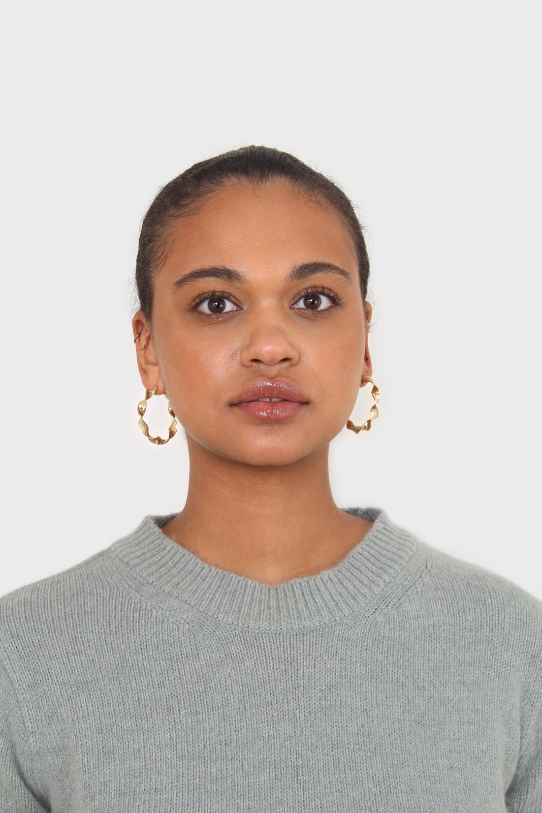 Mint angora crew neck jumper_5