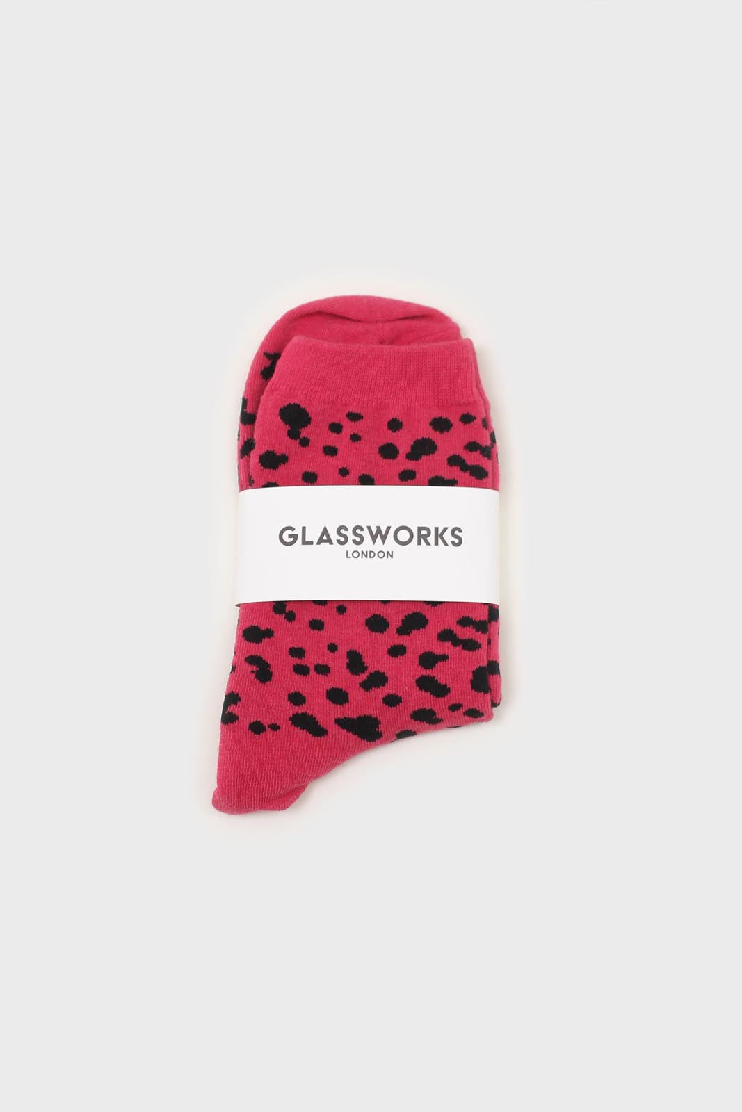 Hot pink and black leopard socks_4