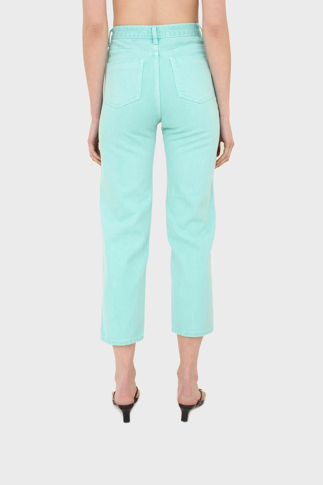 Washed mint mom jeans - 209_2