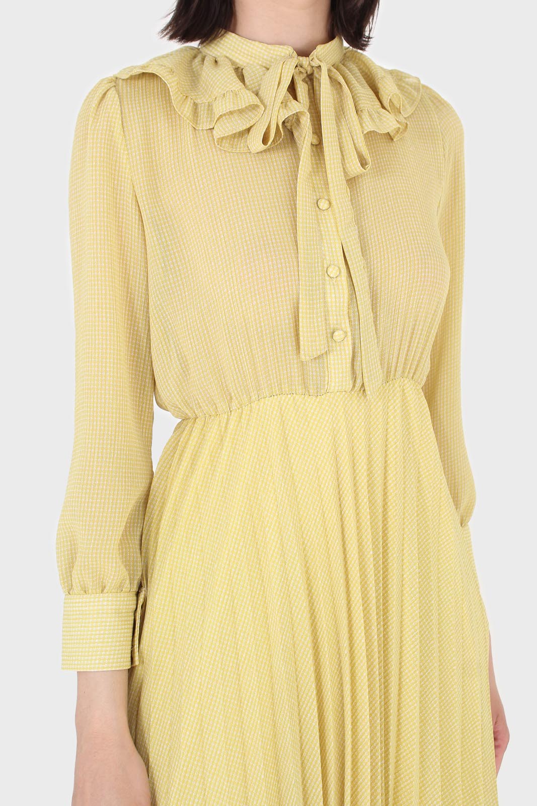 Yellow ruffle tie dress_3