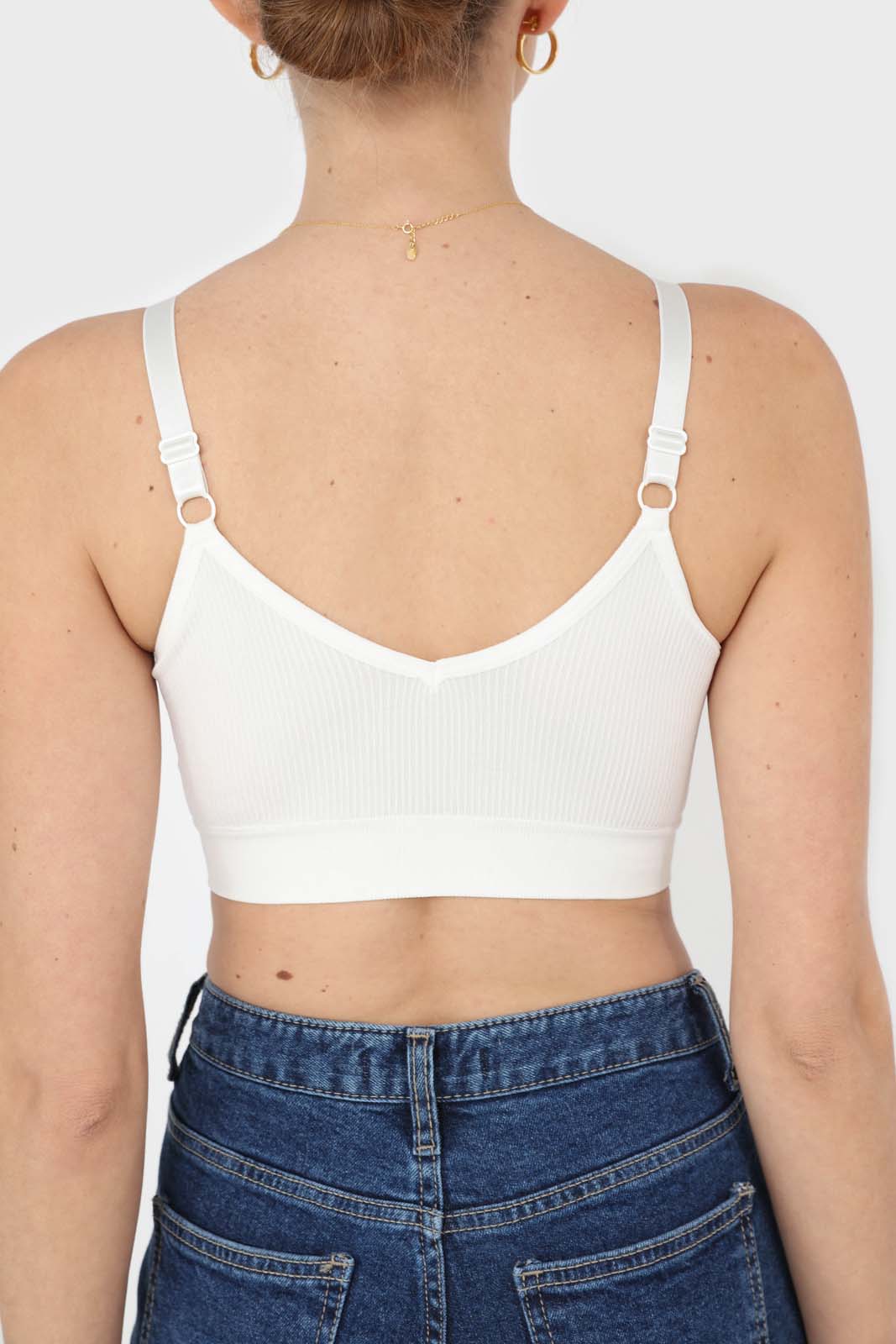 White ribbed bra top_5