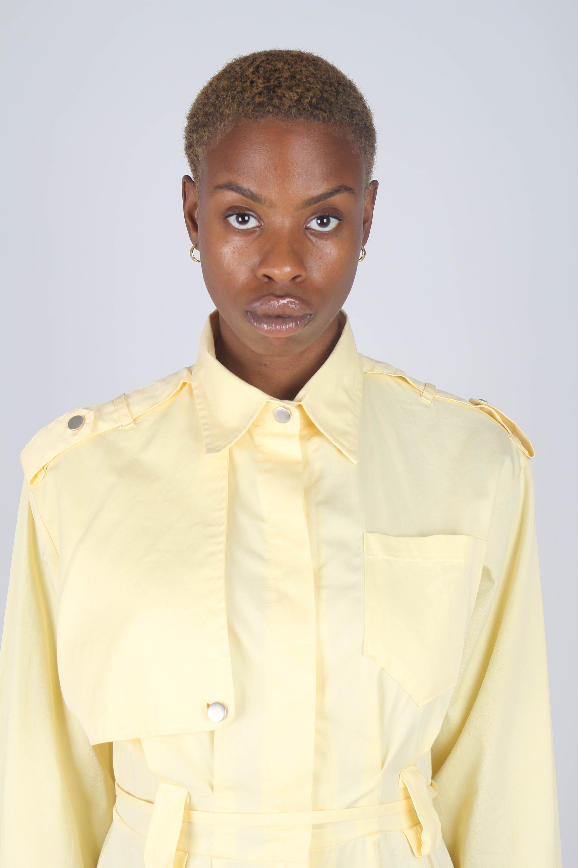 Lemon button front utility maxi dress_18