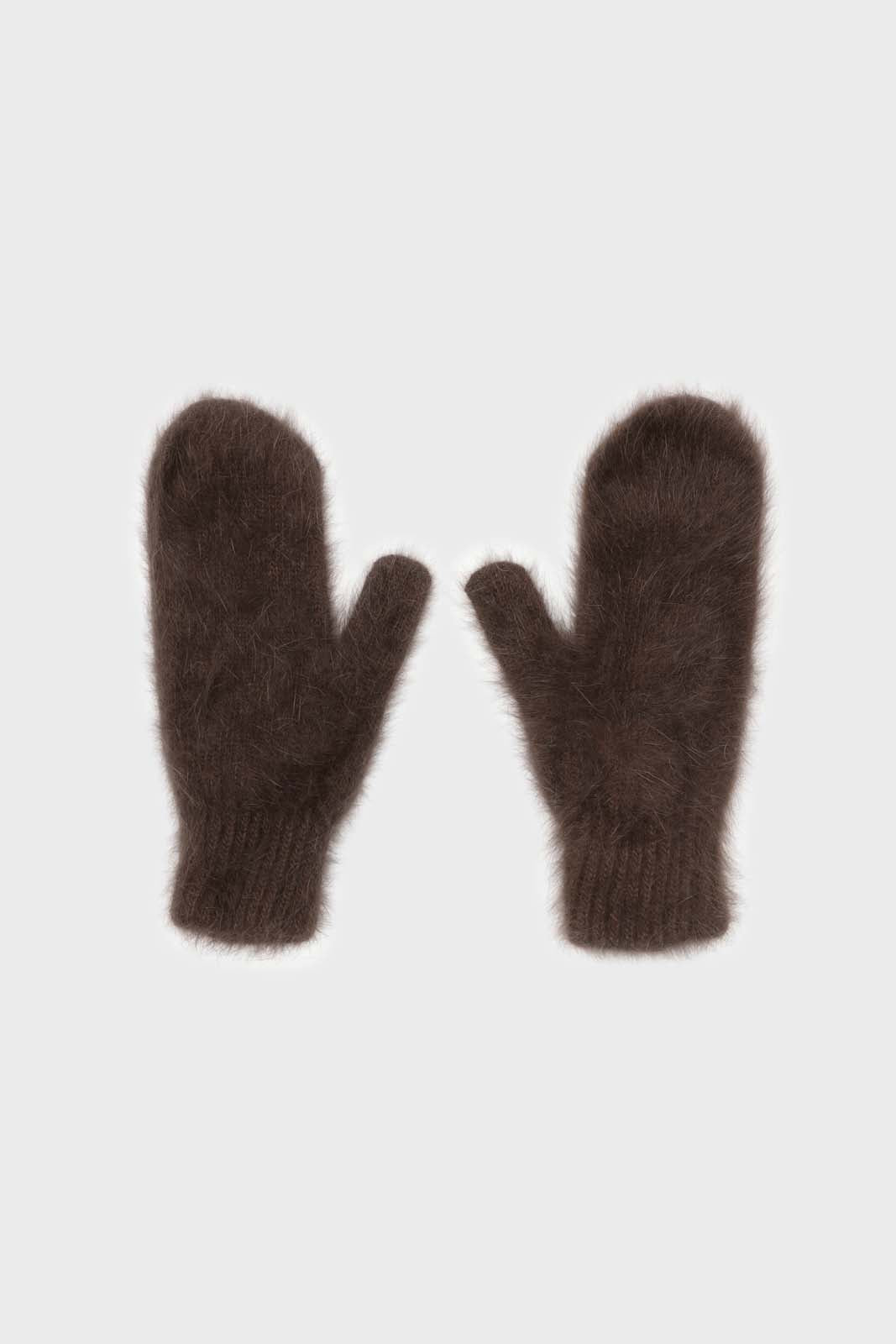 Brown mohair mittens_1