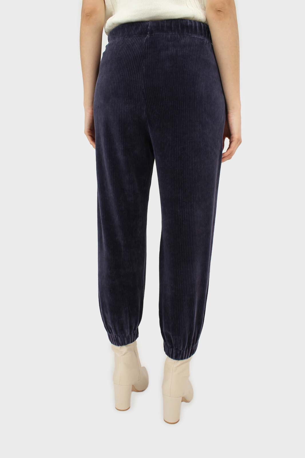 Navy velvet ribbed trousers_3