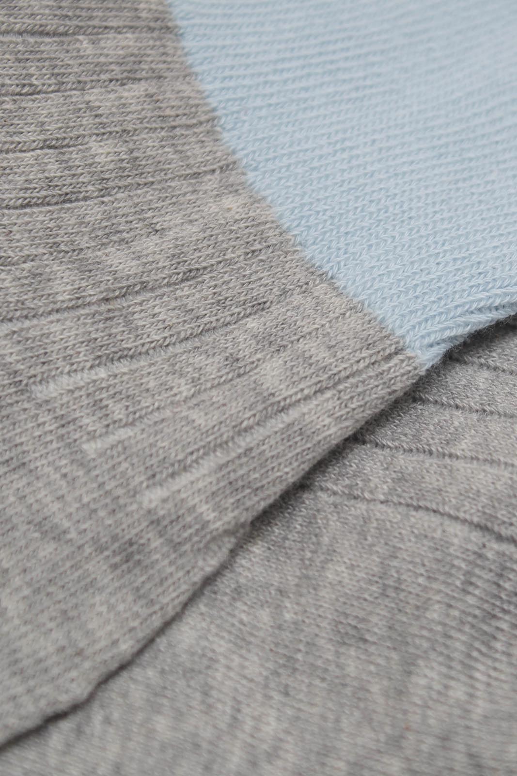 Grey and blue candy colourblock socks_4