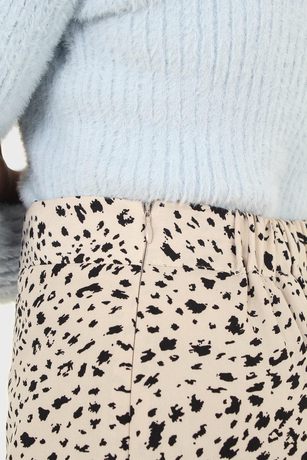 Baby blue ribbed zip cardigan_8