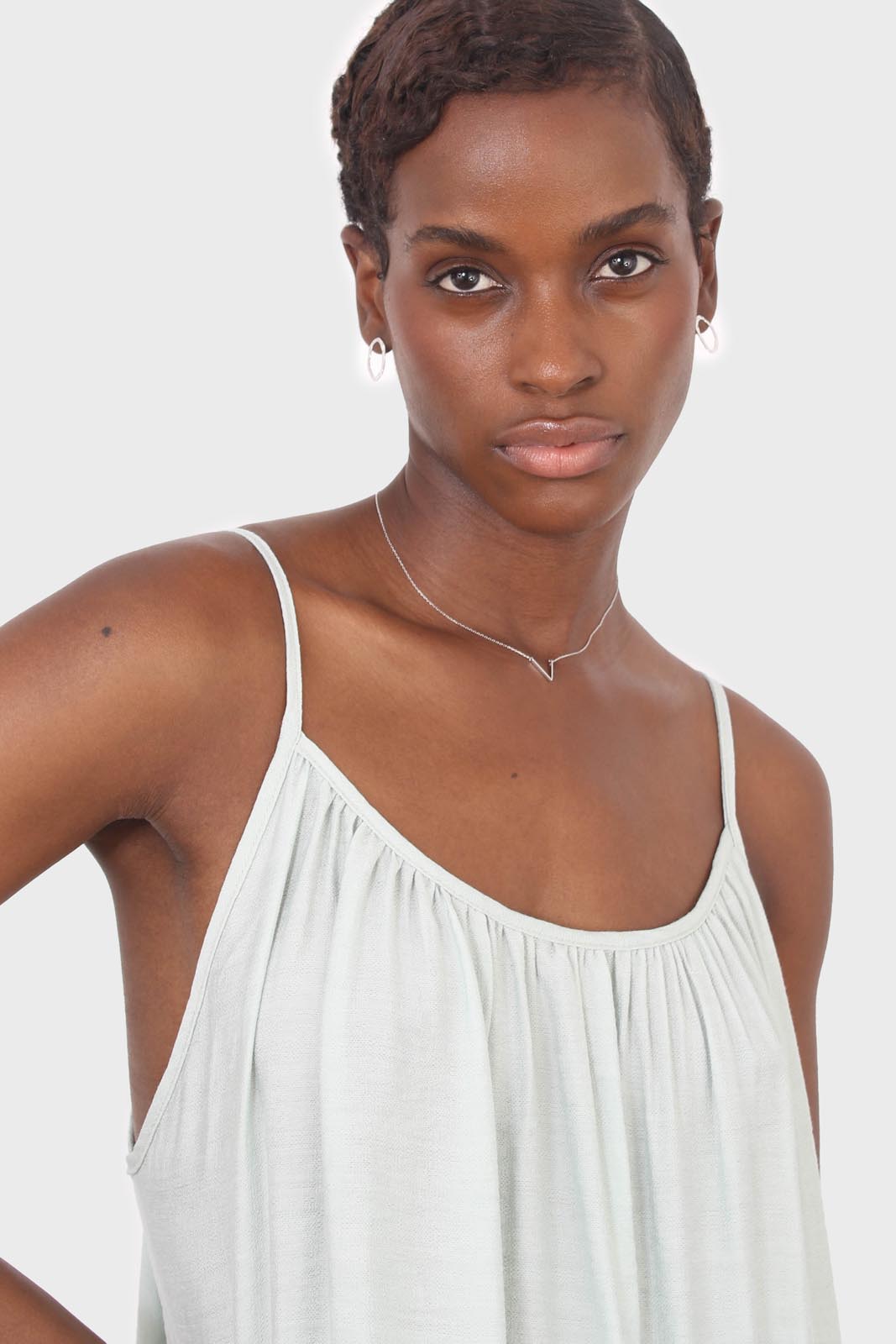 Dove blue strappy low back maxi dress_5