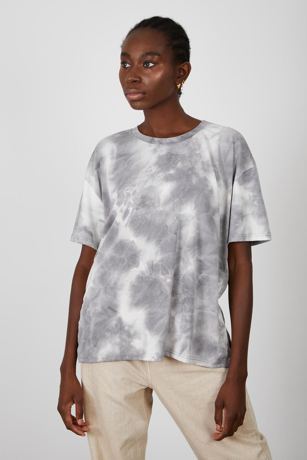 Black and white tie dye t-shirt_6