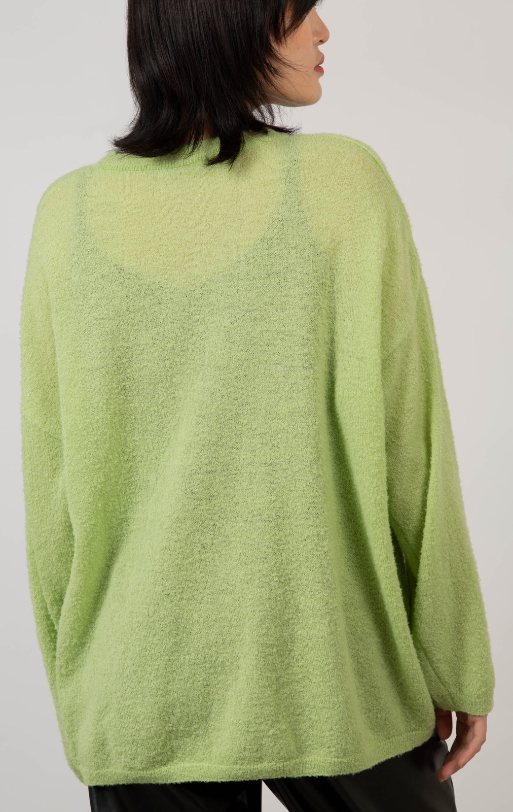 Bright green wool blend jumper_8