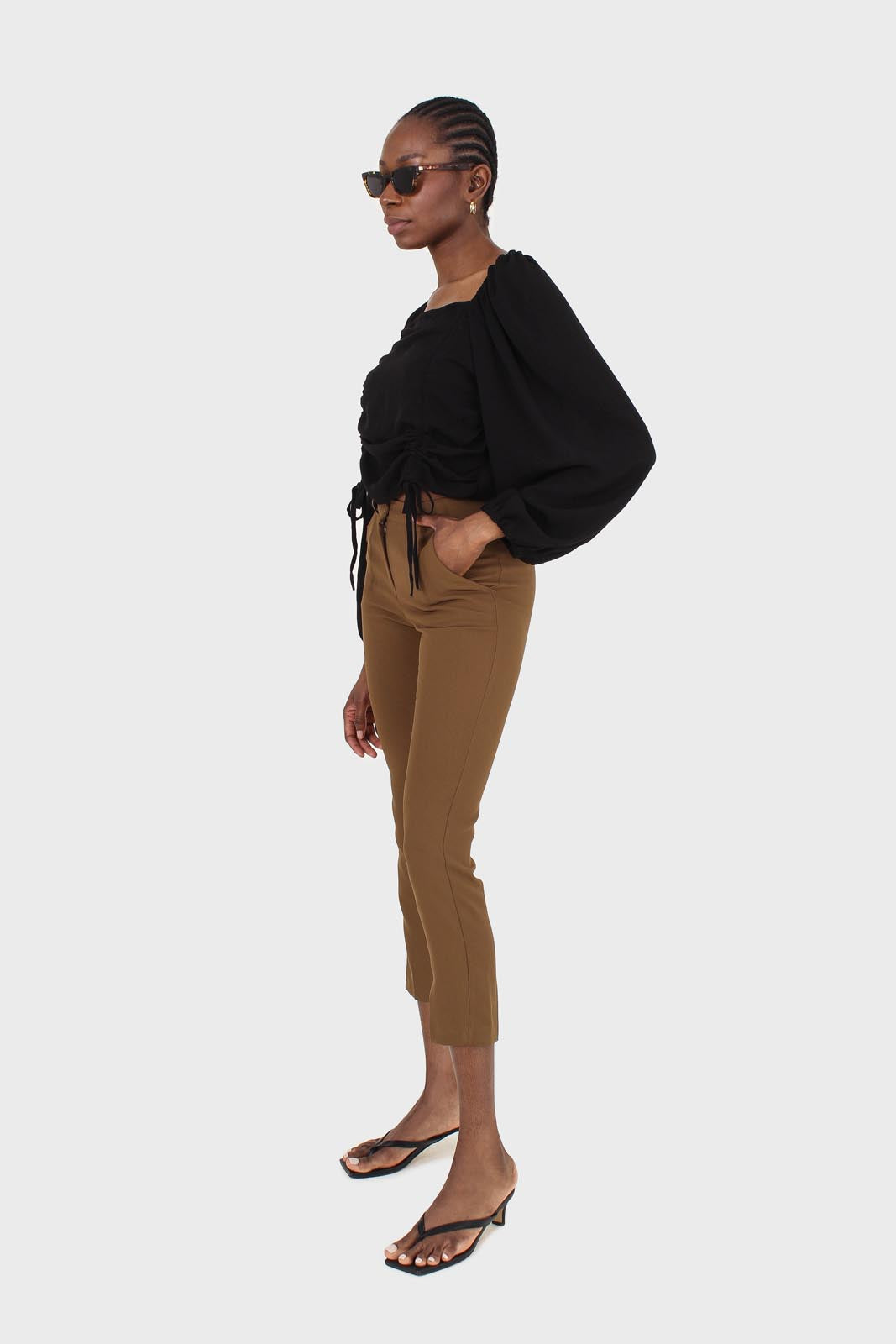 Mustard classic suit trousers_5