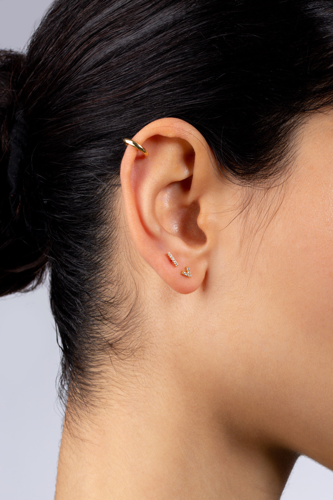 Gold tiny diamante bar_2