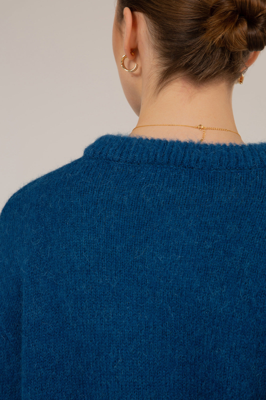 Bright blue alpaca blend jumper_9