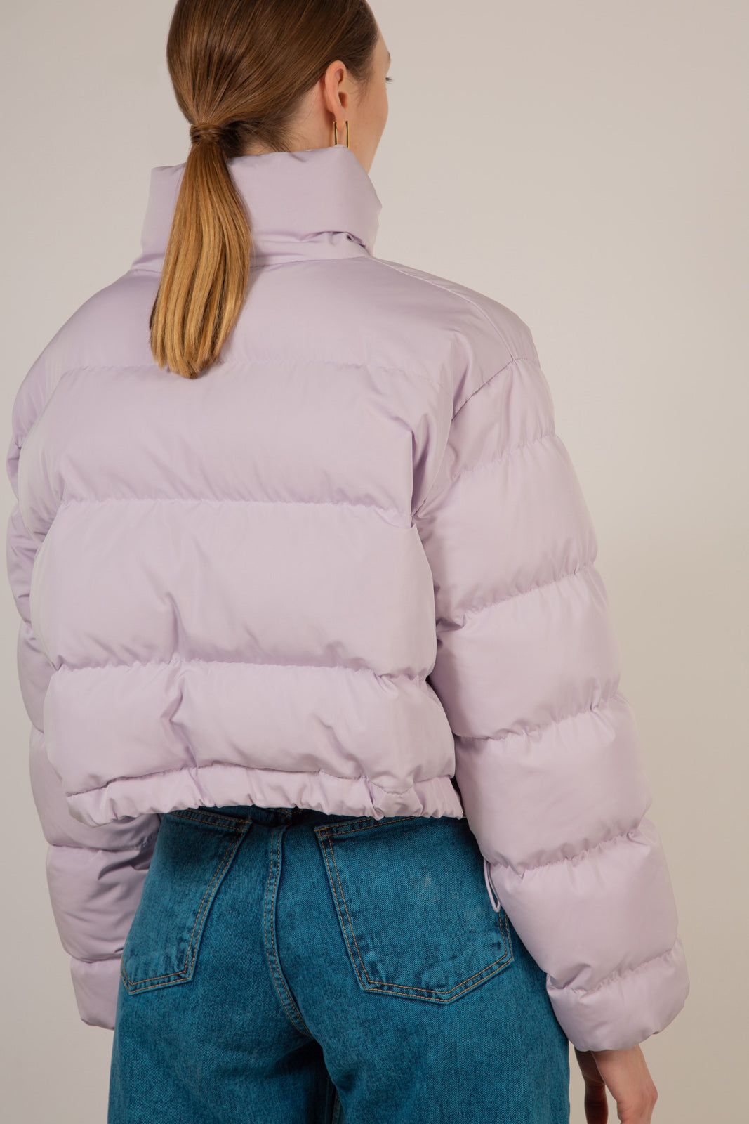 Lilac cropped puffer jacket_11