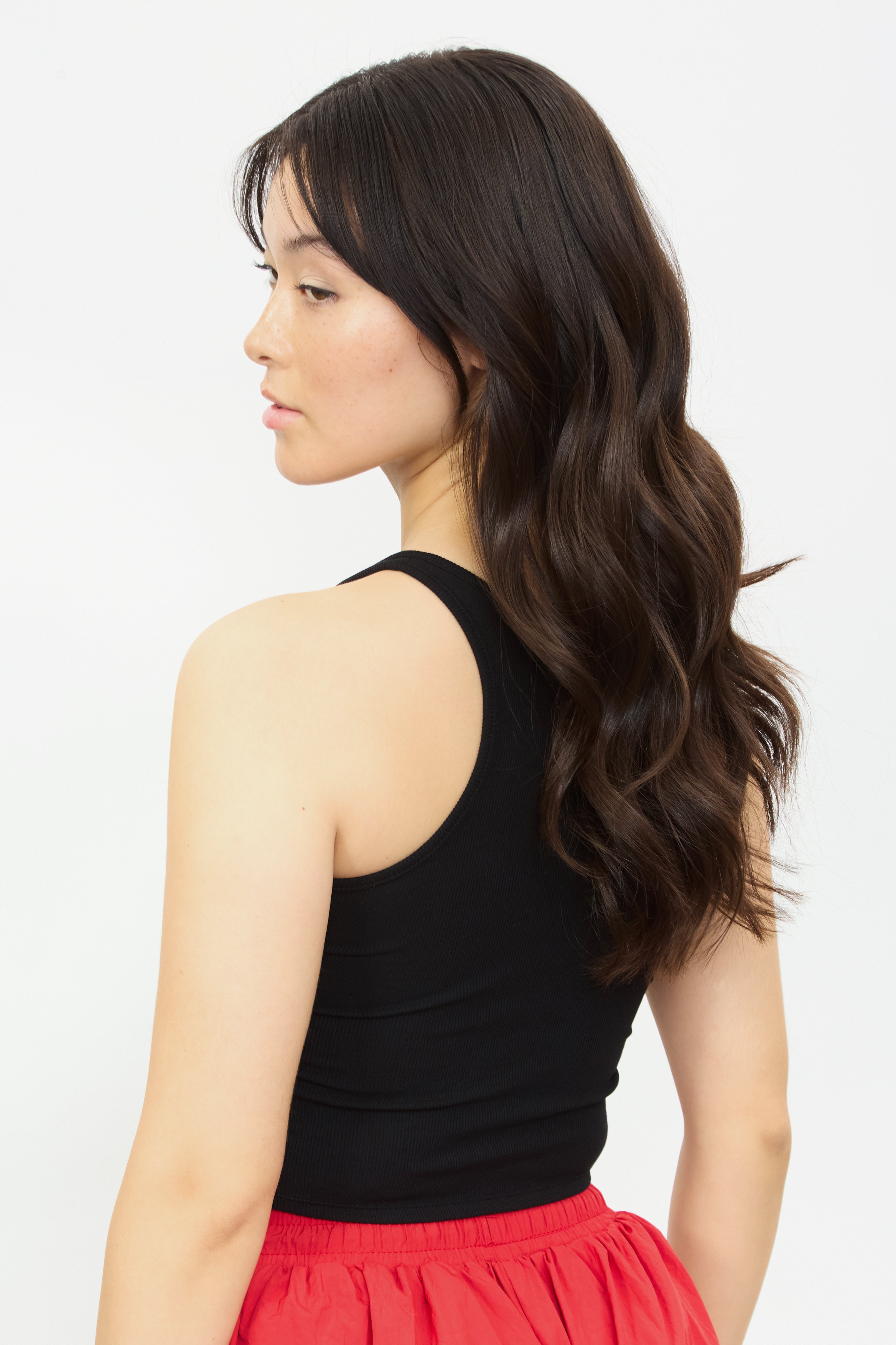 Black jersey halter tank_2