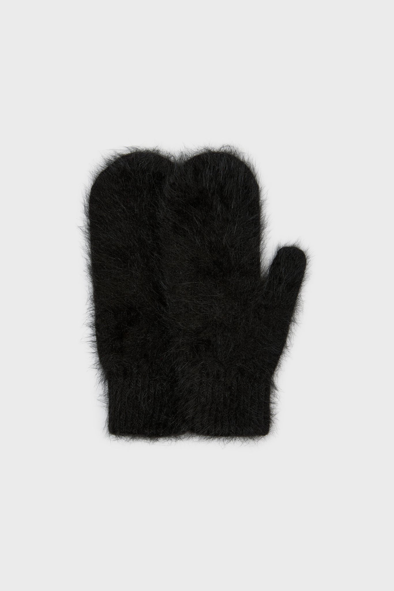 Black mohair mittens_1