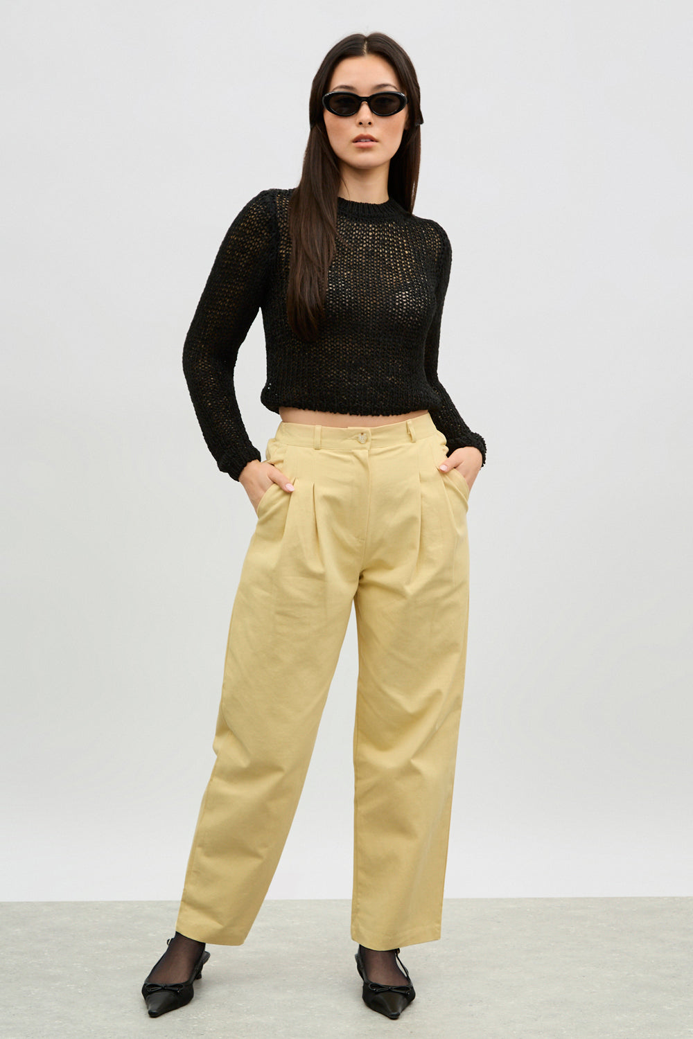 Black semi sheer jumper_3