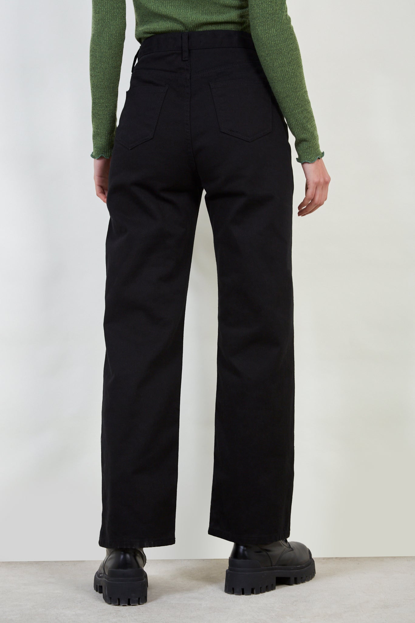 Black wide leg jeans_3