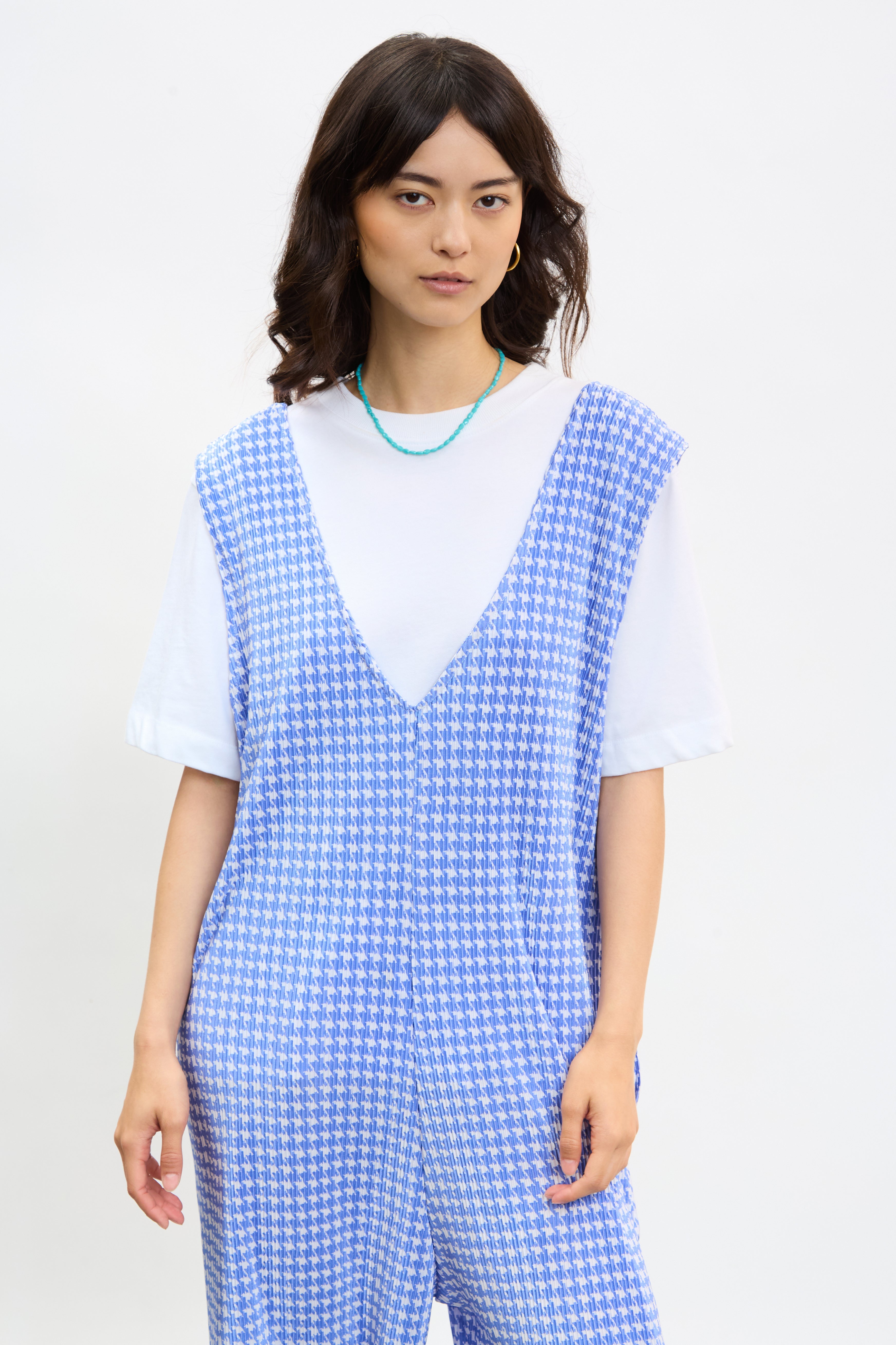 Blue houndtooth jumpsuit_3