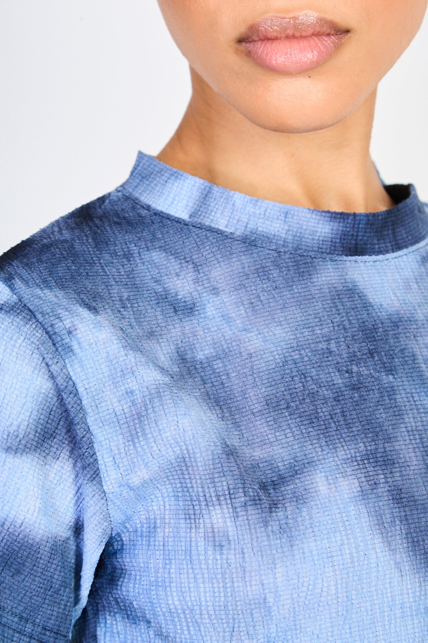 Blue tie dye t-shirt_3