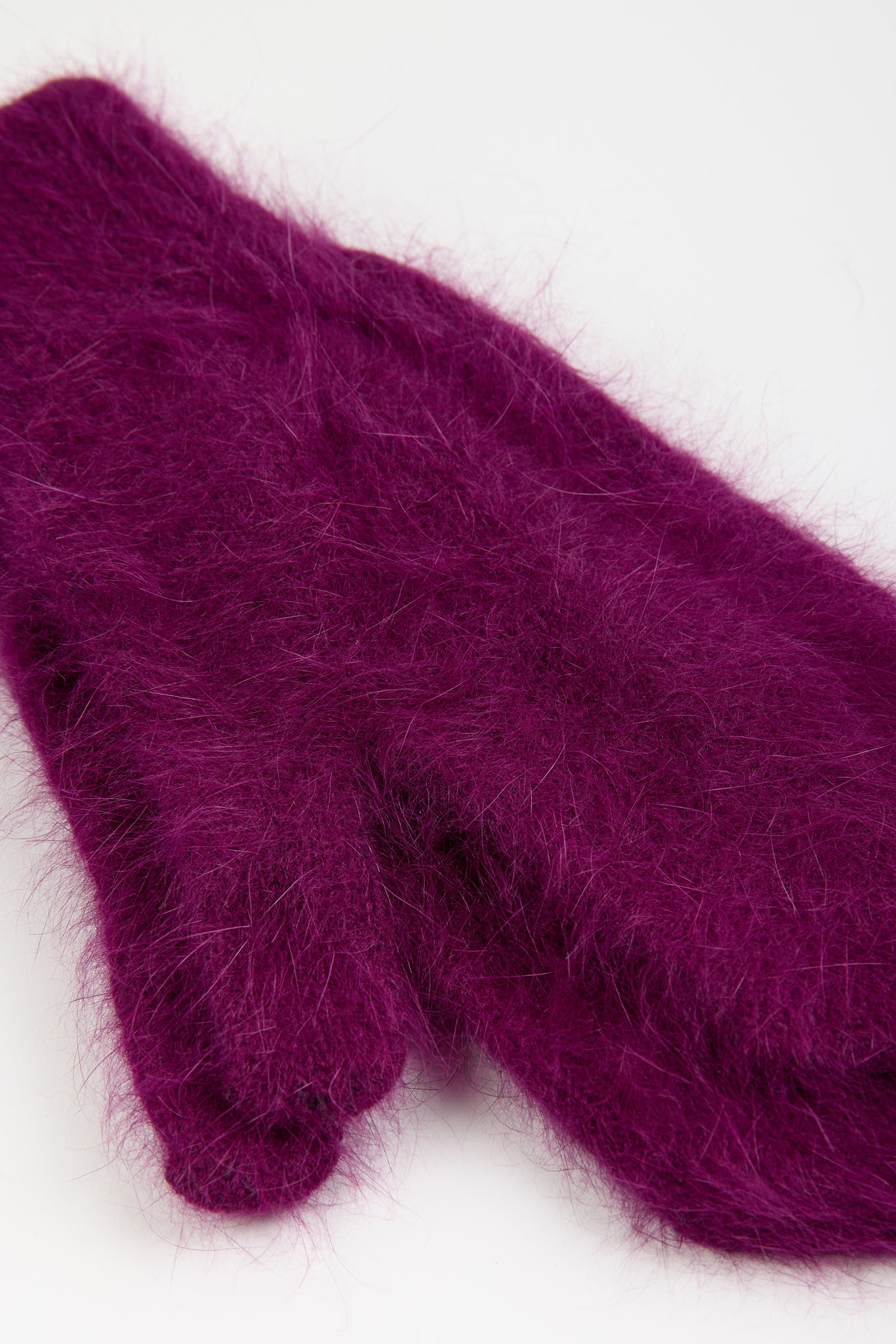 Bright purple mohair mittens_3