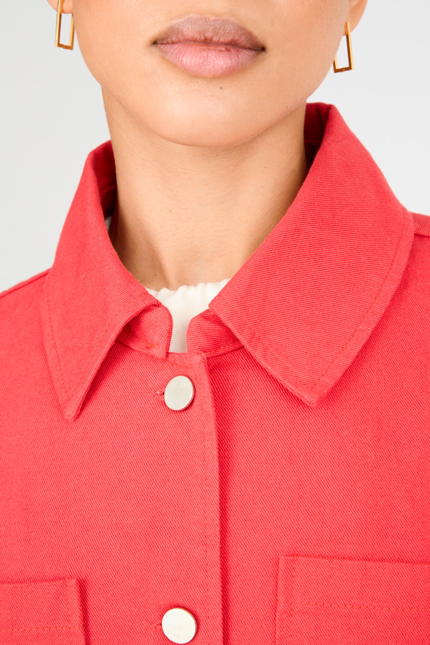 Bright red patch pocket jacket_4
