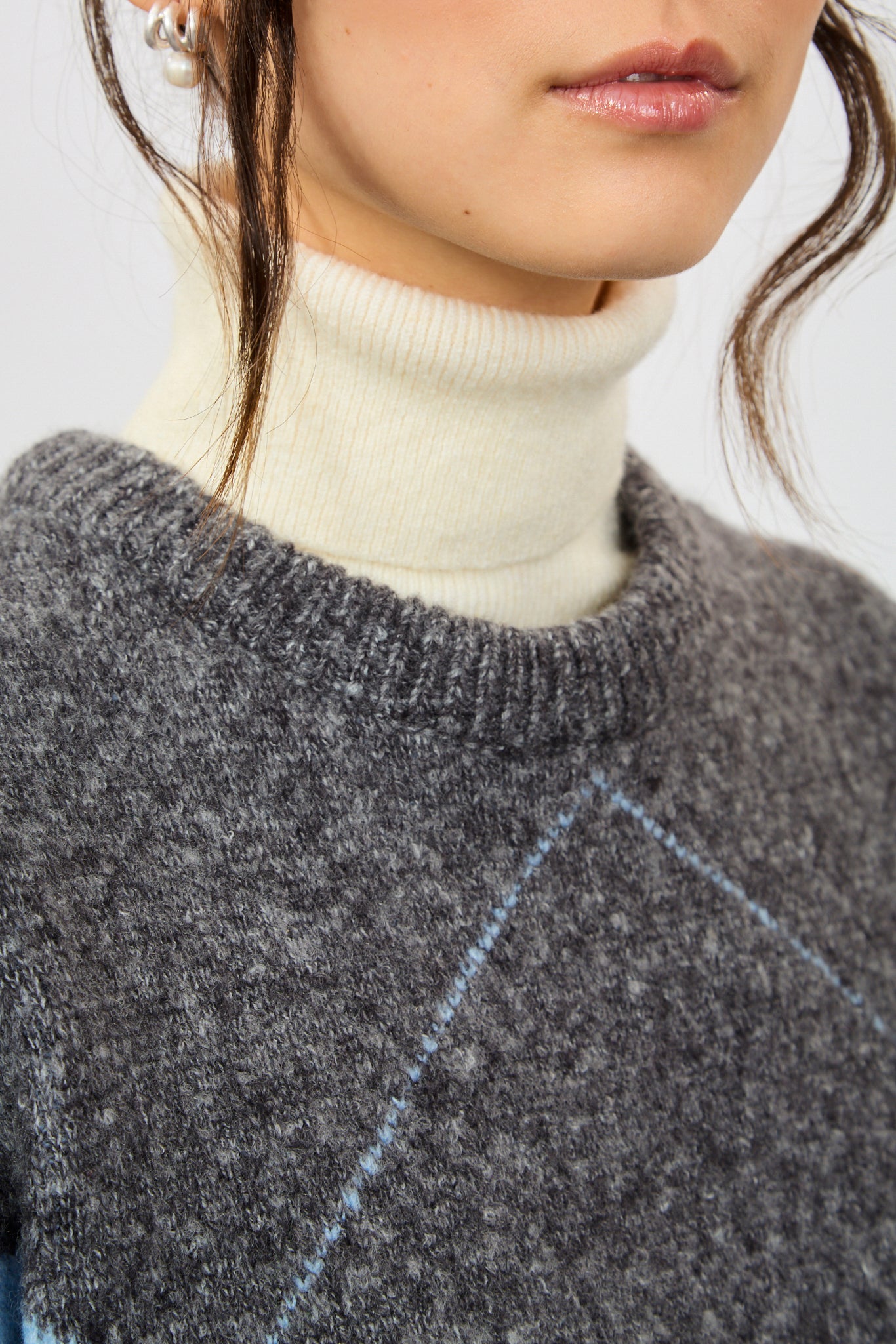 Charcoal and baby blue argyle jumper_3