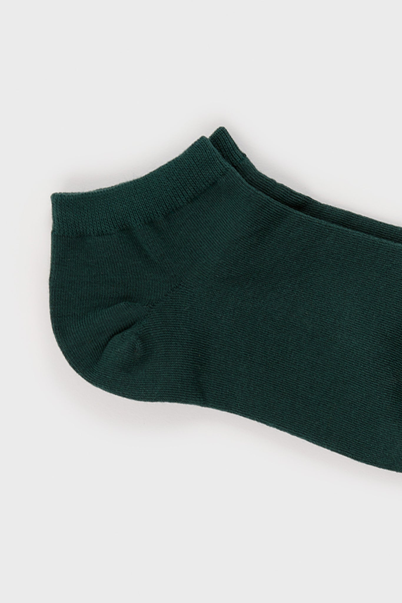 Dark green classic ankle socks_4