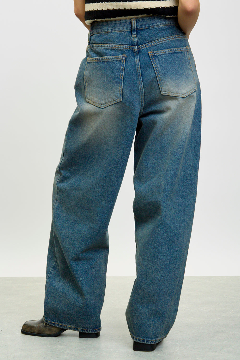 Dark indigo super wide leg jeans_2