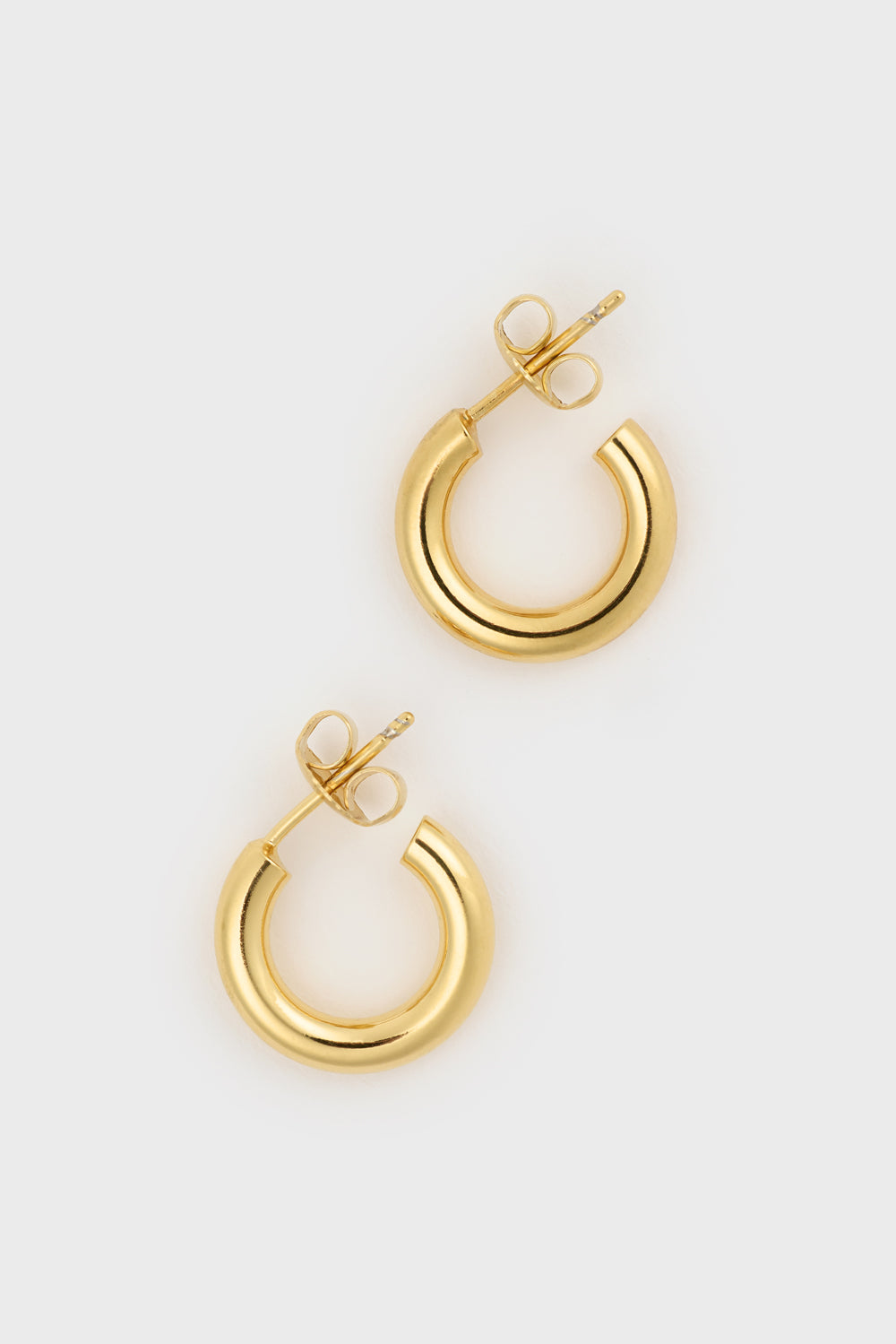 Gold 15mm thick perfect circle hoops_2