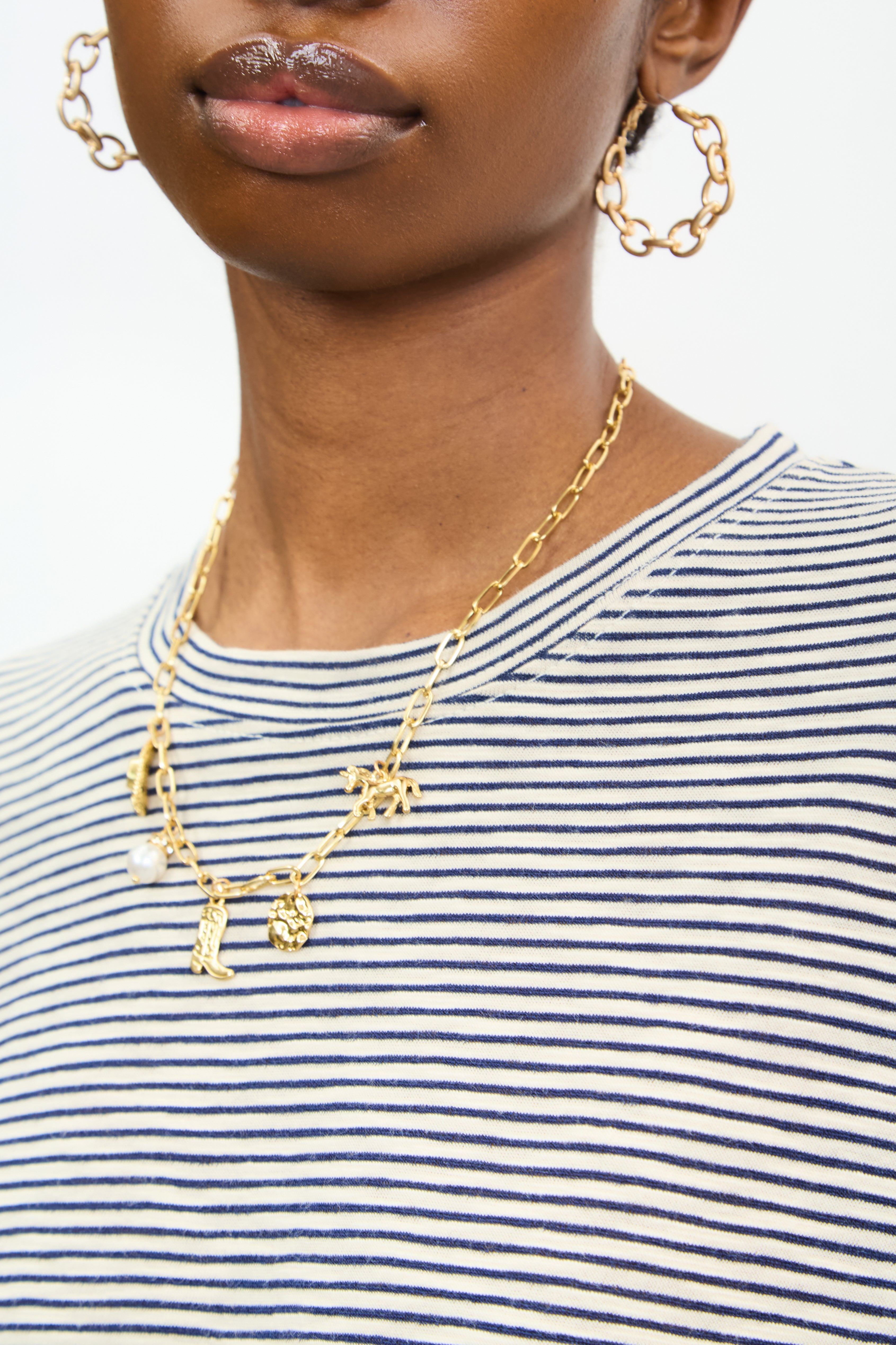 Ivory and navy horizontal stripe long sleeve tee_3