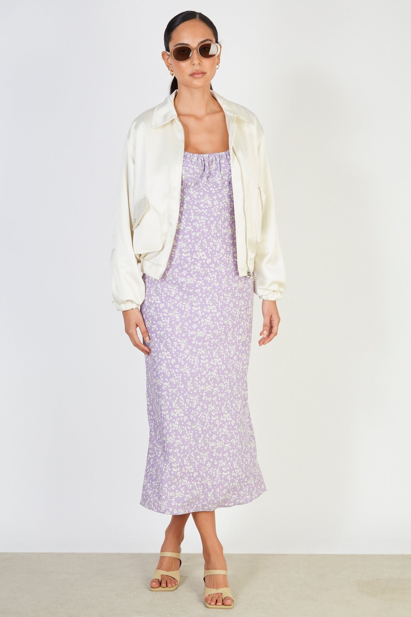 Ivory side pocket bomber jacket_5