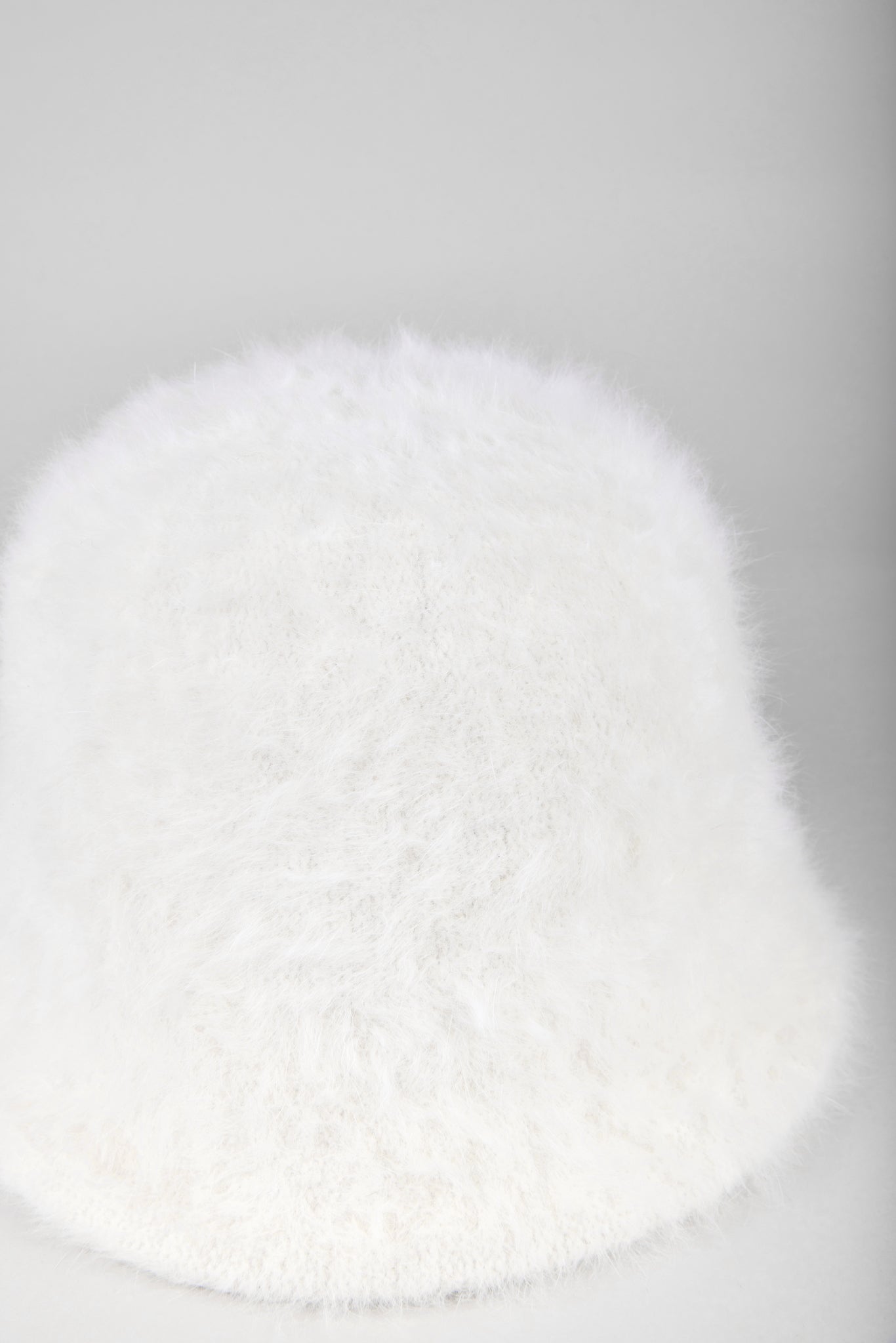 Ivory angora blend bucket hat_2