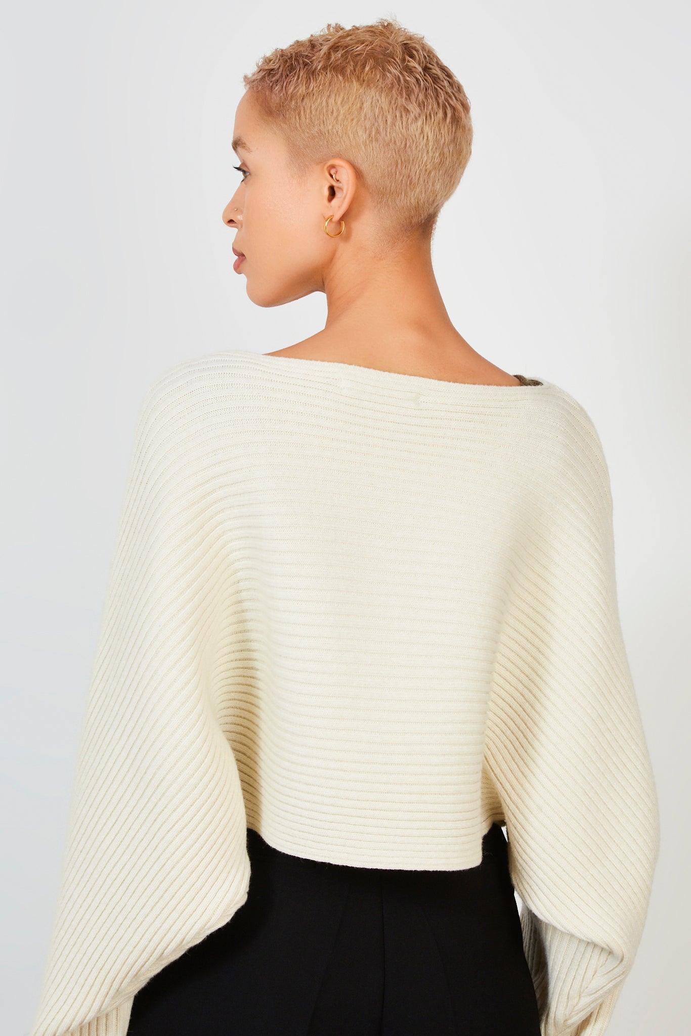 Ivory horizontal rib wool blend jumper_2